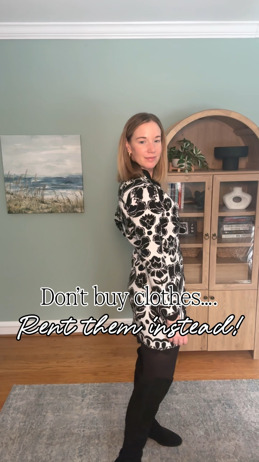 Who else loves a designer look but not the designer price? 🙋🏼‍♀️

I rented both this dress and coat from Nuuly and it’s been such a fun way to switch up my style without constantly buying new clothes 👗 There are so many benefits, but my favs are you can:

✨ Save money
✨ Try designer trends
✨ Stay organized (less closet chaos!)
✨ Feel elevated every month

Use my link for $30 off your first month 🤍 
Link: https://urlgeni.us/IwRRWp

Farm rio | faux leather coat | pink coat | church outfit | work outfit 

#LTKWorkwear #LTKootd