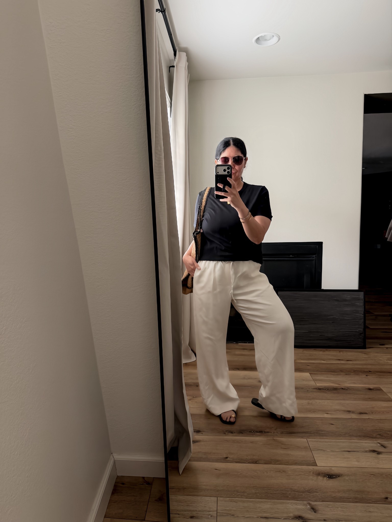 Medium in the top. Large in the pants.

#LTKmomlife #LTKootd #LTKgrwm