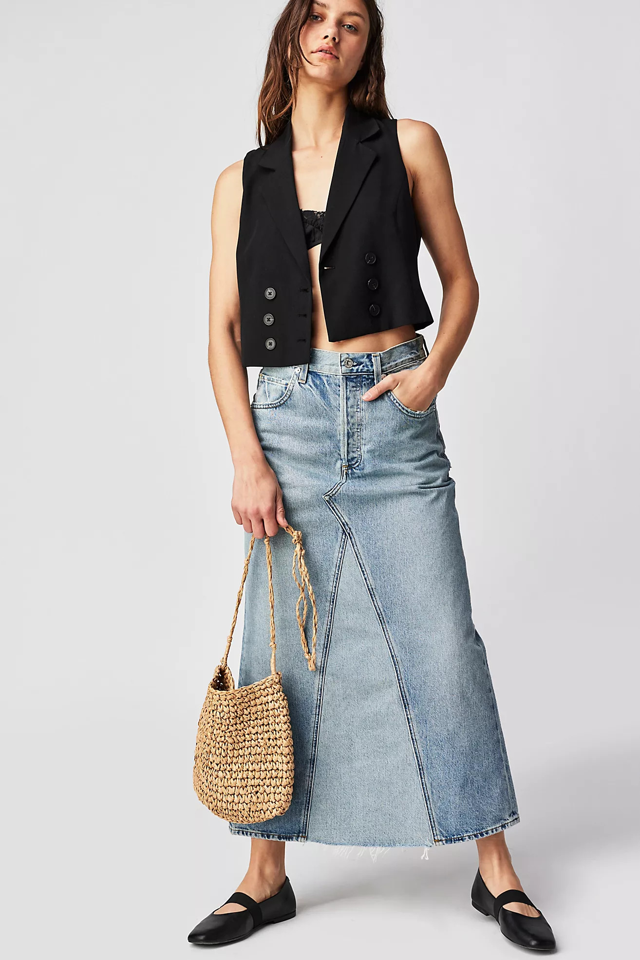 Citizens of Humanity Park Rework Skirt | Free People (UK)