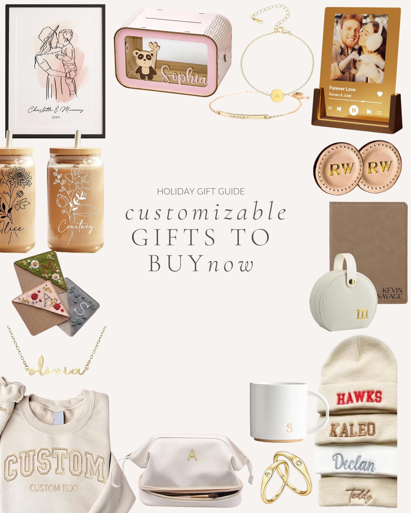 Customizable gifts to buy now, all from Amazon!

Amazon Gifts / Gift Guide For Her / Gifts for Her / Gifts for Mom / Self Care Gifts / Beauty Gifts / Cozy Gifts / Cozy Pj’s / Women’s Jewelry / Women’s Beauty / Gifts for Sisters / Trendy Gifts / Wine Glasses / Stanley / Cozy Loungewear / Winter Outfits / Women’s Watches / Winter Slippers / Fitness Gifts / Gifts for Him / Gifts for Dad / Gifts for Brother / Gifts for Brother / Men’s Gift Guide / Menswear / Men’s Accessories / Men’s Wallet / Men’s Cologne / Men’s Outwear / Men’s Shoes / Golf Gifts / Men’s Watches / Men’s Travel Accessories / Tech Gifts / Gifts for Home / Gifts for Host / Wine Glasses / Wine Chillers / Host Gifts / Christmas Gifts / Kitchen Accessories / Gift Sets / Home Decor Gifts / 

#LTKHome #LTKGiftGuide #LTKHoliday