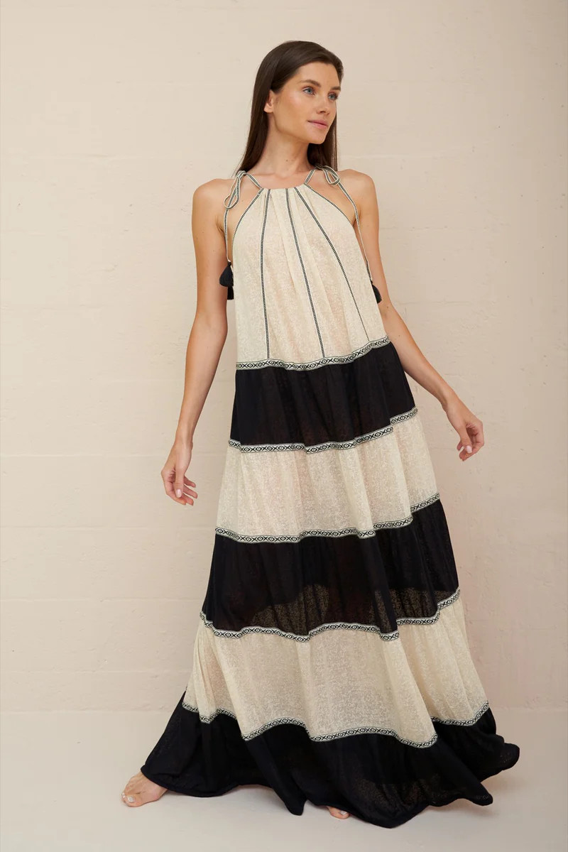 Aegean Tiered Dress | Pitusa