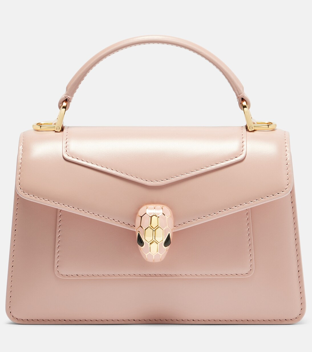 Serpenti Forever Mini leather tote bag | Mytheresa (UK)