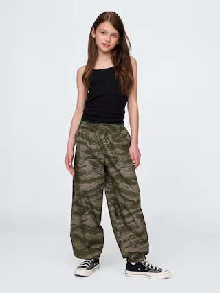 Kids Poplin Baggy Joggers | Gap (US)
