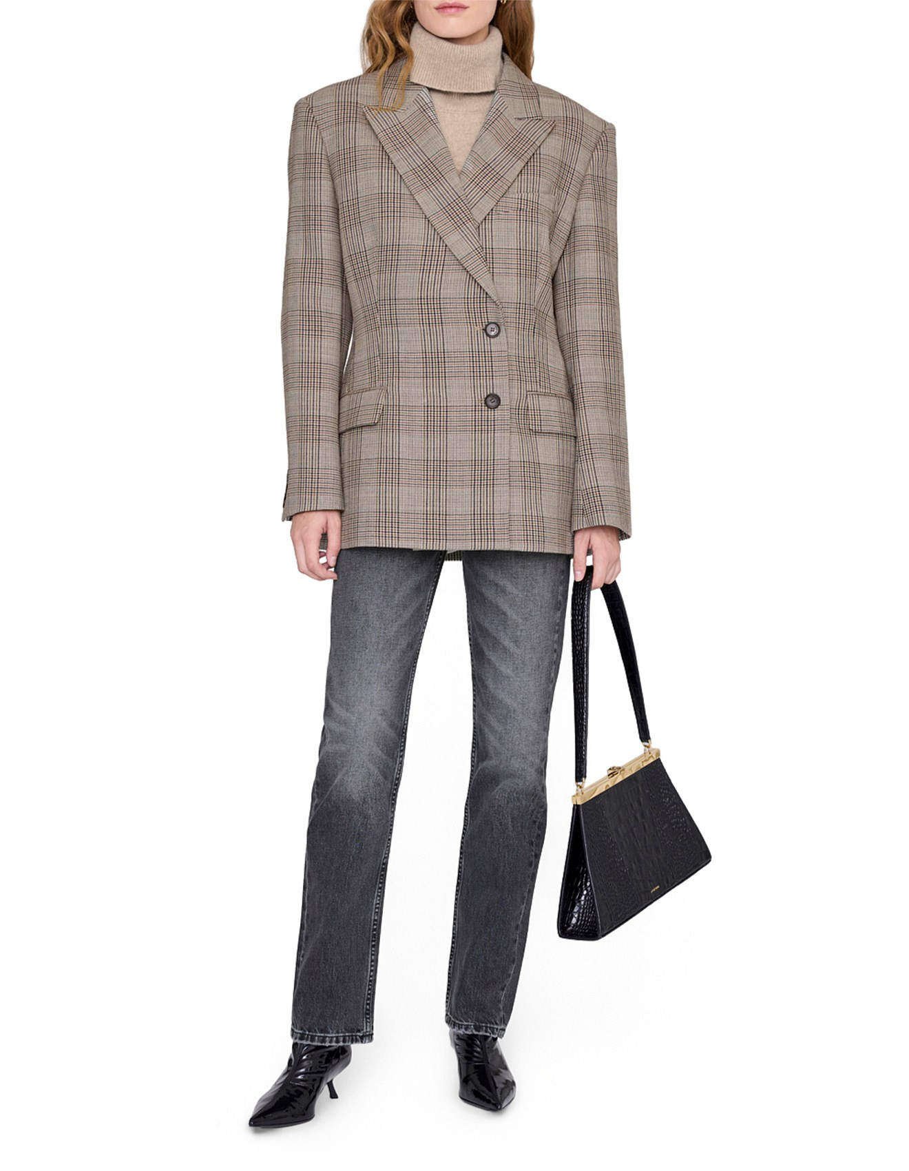 ANINE BING

ARETHA BLAZERPrice $1,099.00$1,099.00 | David Jones (Australia & New Zealand)