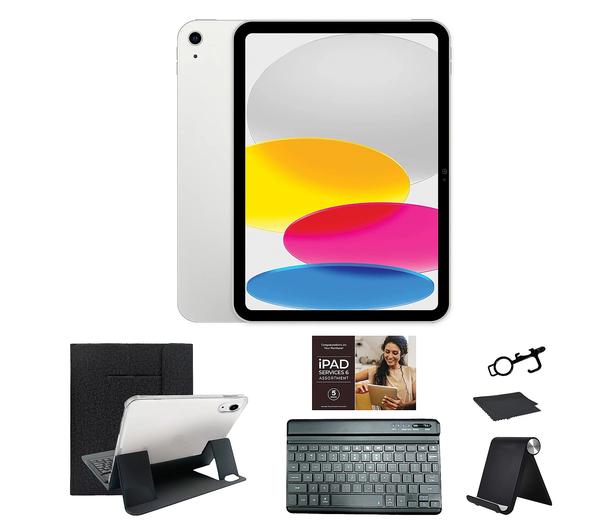 Apple iPad 11"" 11th Gen 128GB Wifi + Cellular B undle | QVC