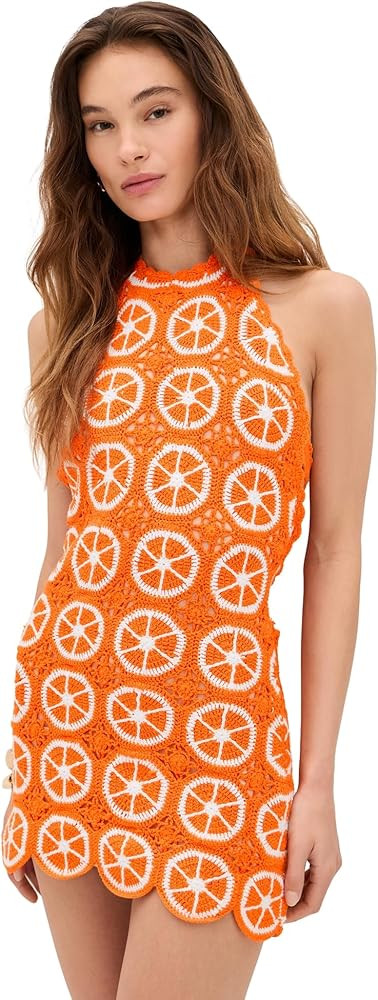 Show Me Your Mumu Women's Happy Halter Mini Dress | Amazon (US)