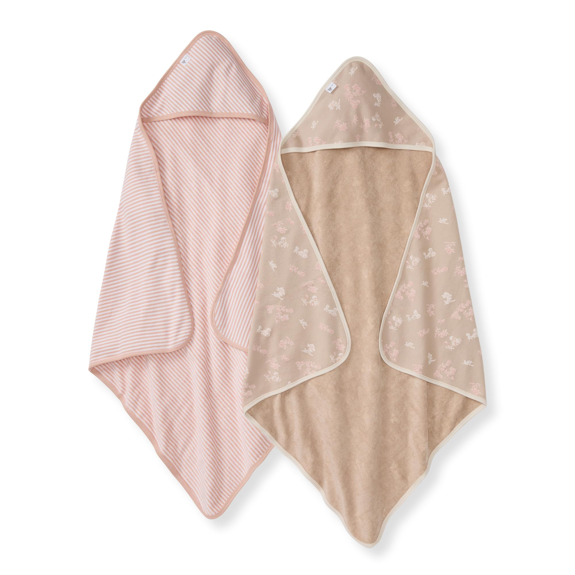 Hooded Towels, Absorbent Knit Terry, Super Soft Single Ply, 100% Organic Cotton | Amazon (US)