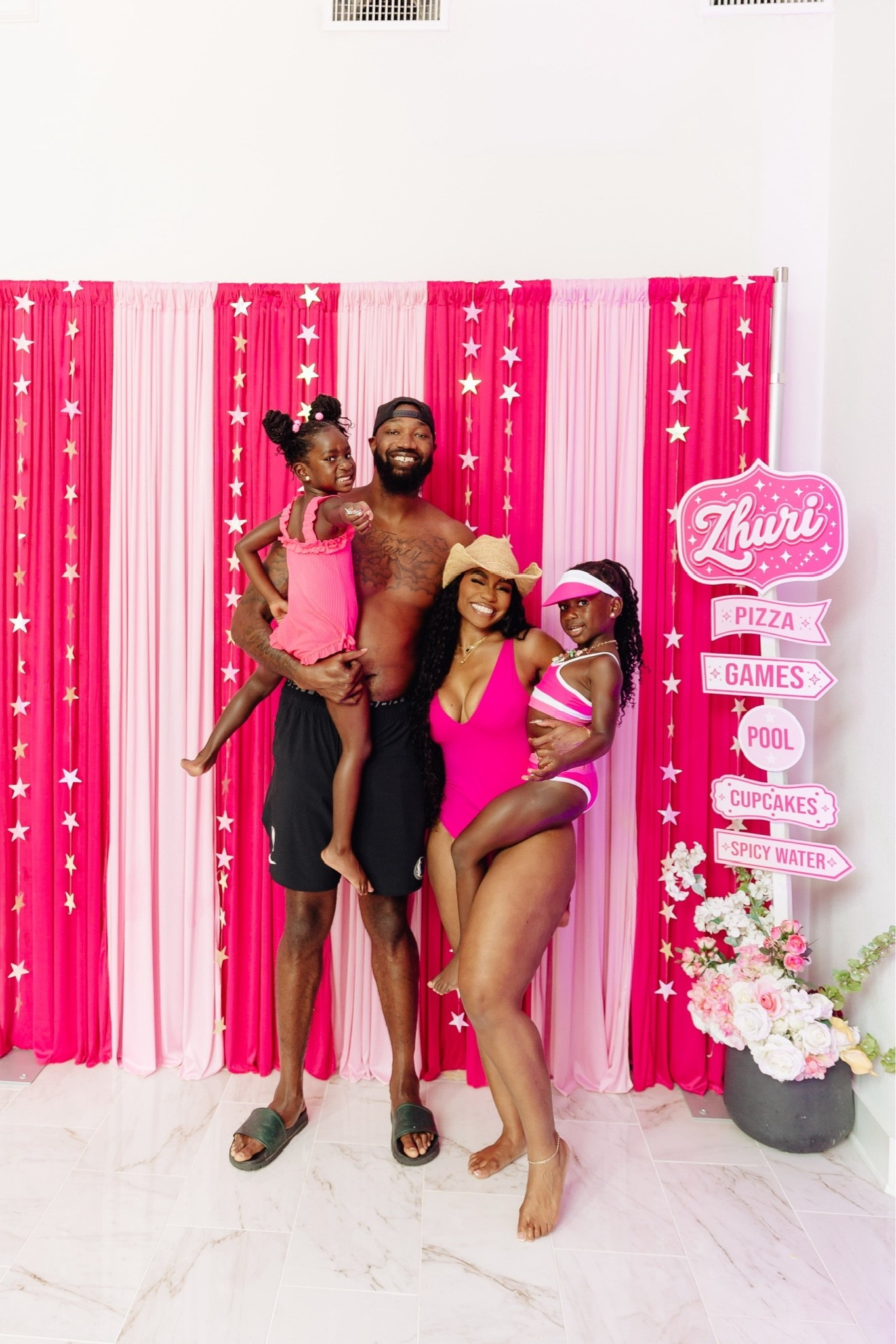 All pink Swim looks from the girls and I! The girls’ swimsuits were under $20!

#LTKSwim #LTKKids