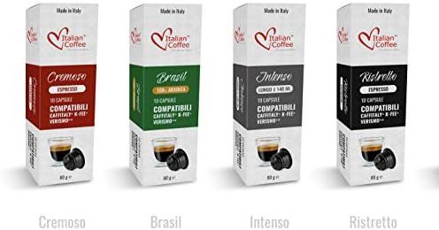 Espresso capsules compatible with Starbucks Verismo, CBTL, Caffitaly, K-fee systems, Italian Coff... | Amazon (US)
