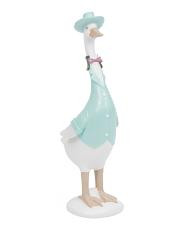 Duck With Hat Figurine | TJ Maxx