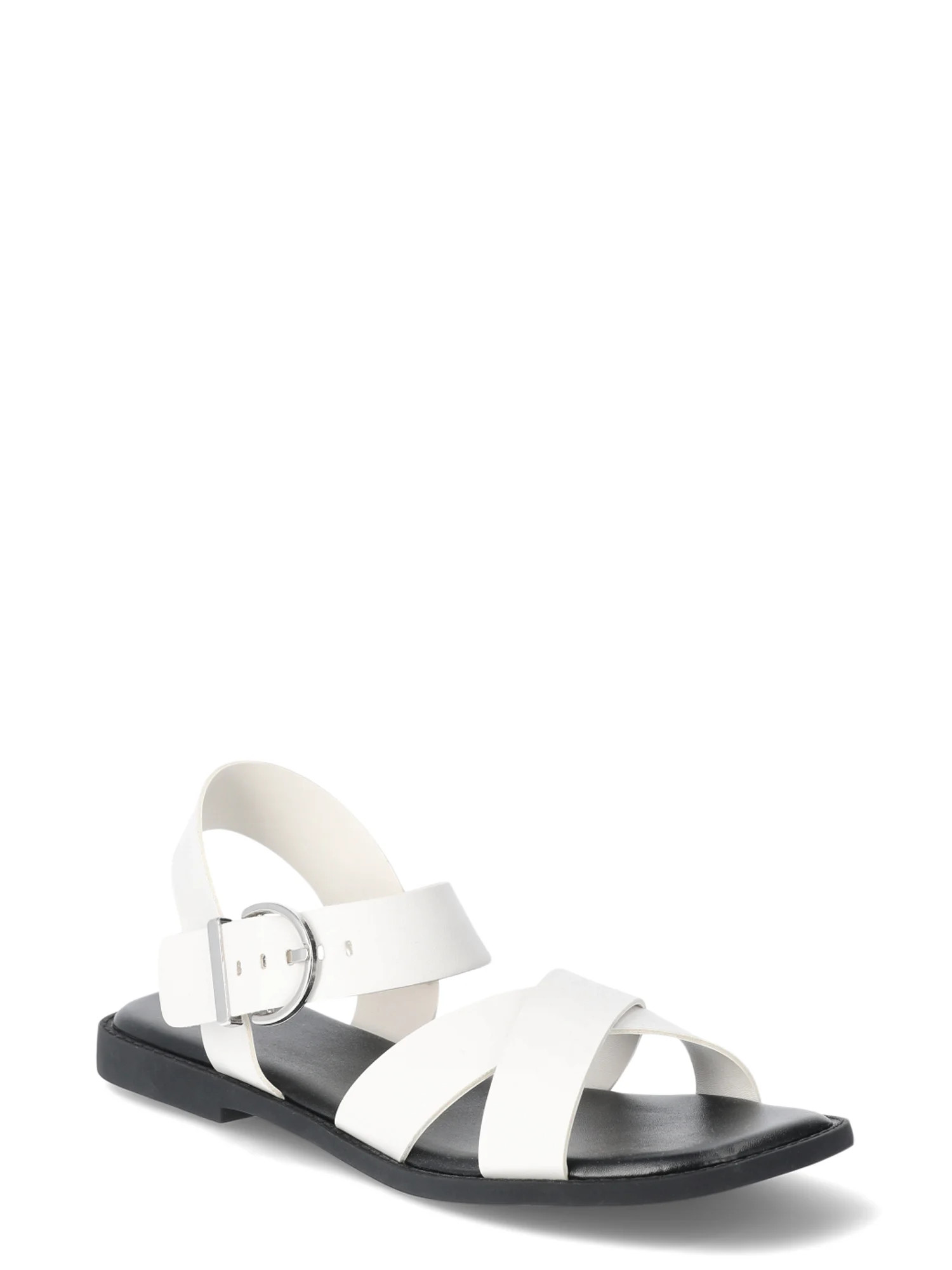 Time and Tru Women's Criss Cross Sandals | Walmart (US)