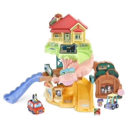VTech, Bluey Road Trip Electronic Playset, Includes Heeler 4WD Car and a Bonus Bingo Car, Toys for Kids 3-6 Years | Walmart (US)