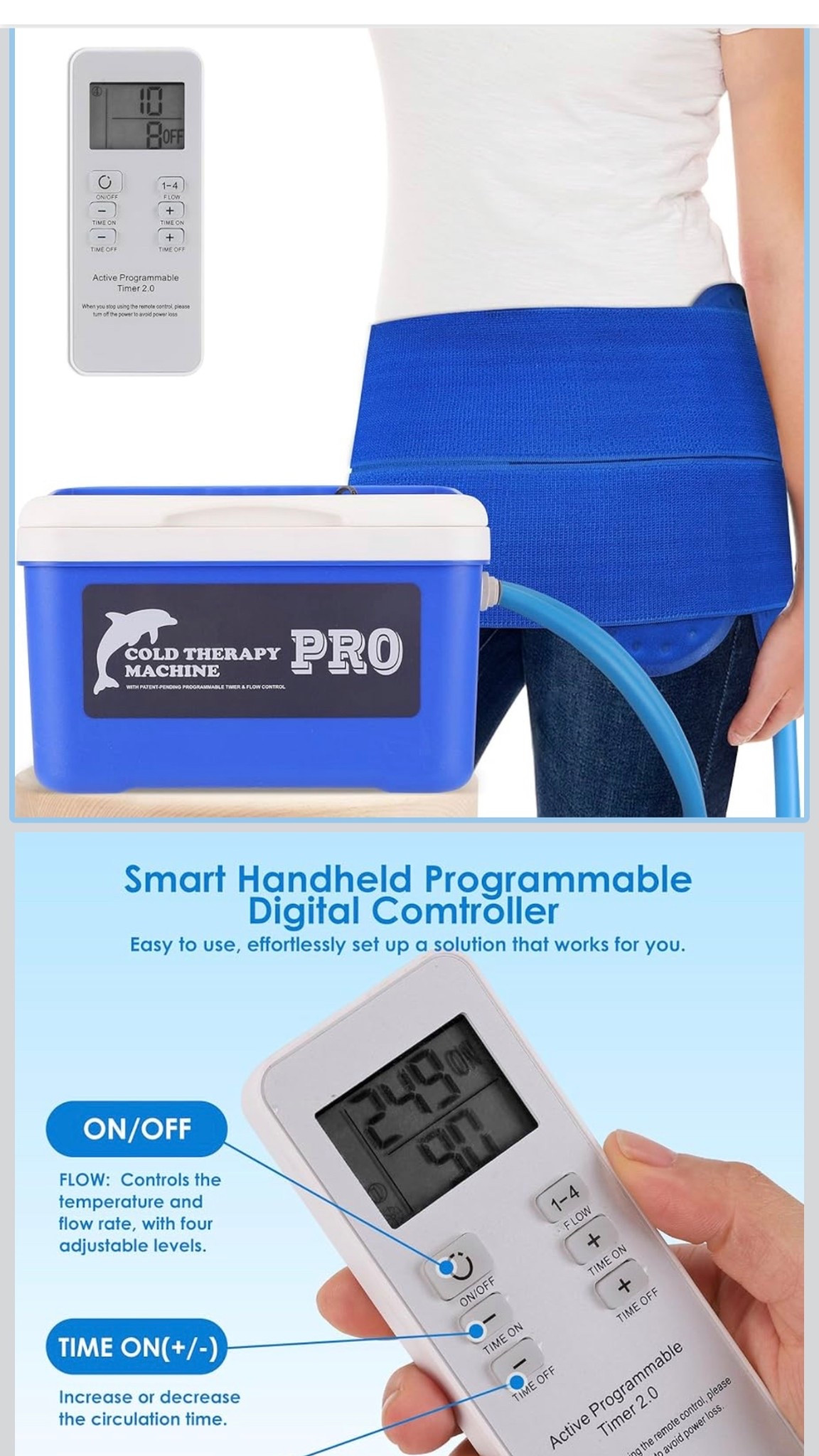 Recovery Just Got Easier! ❄️

Healing doesn’t have to be miserable. If you’re dealing with surgery recovery, inflammation, swelling, or joint pain, an ice therapy machine can be a game changer.

This powerful cold-therapy system delivers continuous, controlled cold circulation that helps:
✔ Reduce swelling and inflammation
✔ Ease pain and discomfort
✔ Support faster recovery after surgery or injury
✔ Provide consistent cold therapy without constantly replacing ice packs

Perfect for:
• Hip, knee, or shoulder recovery
• Post-surgery healing
• Sports injuries
• Chronic joint pain

No dripping ice bags. No messy towels. Just steady, soothing relief exactly where you need it.

✨ Take control of your healing and recover in comfort.

#LTKHome #LTKU