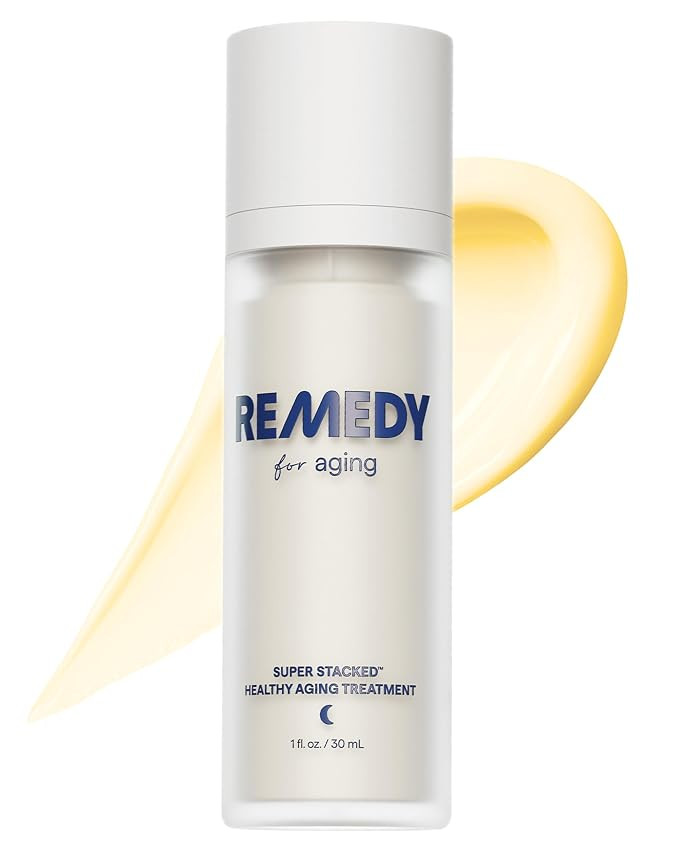 Remedy for Healthy Aging - Retinal, Resveratrol, Glycolic Acid, Argireline, Ferulic Acid, Matrixy... | Amazon (US)