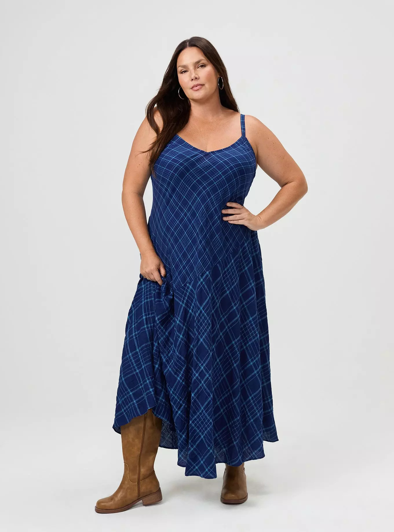 Plaid Maxi Dress | Torrid (US & Canada)
