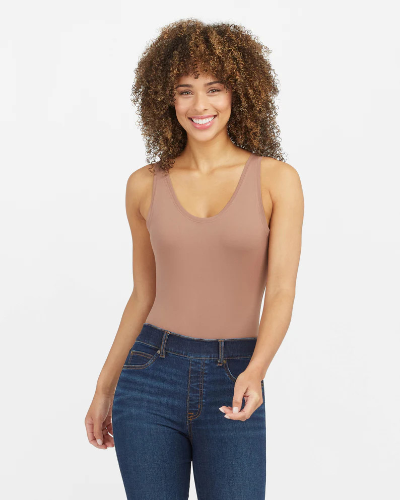 Suit Yourself Scoop Neck Tank Bodysuit | Spanx