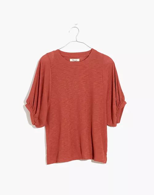 Eastover Bubble-Sleeve Tee | Madewell