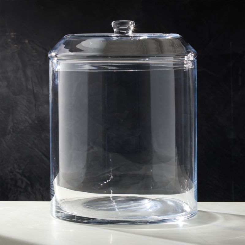 Snack Extra-Large Glass Canister + Reviews | CB2 | CB2
