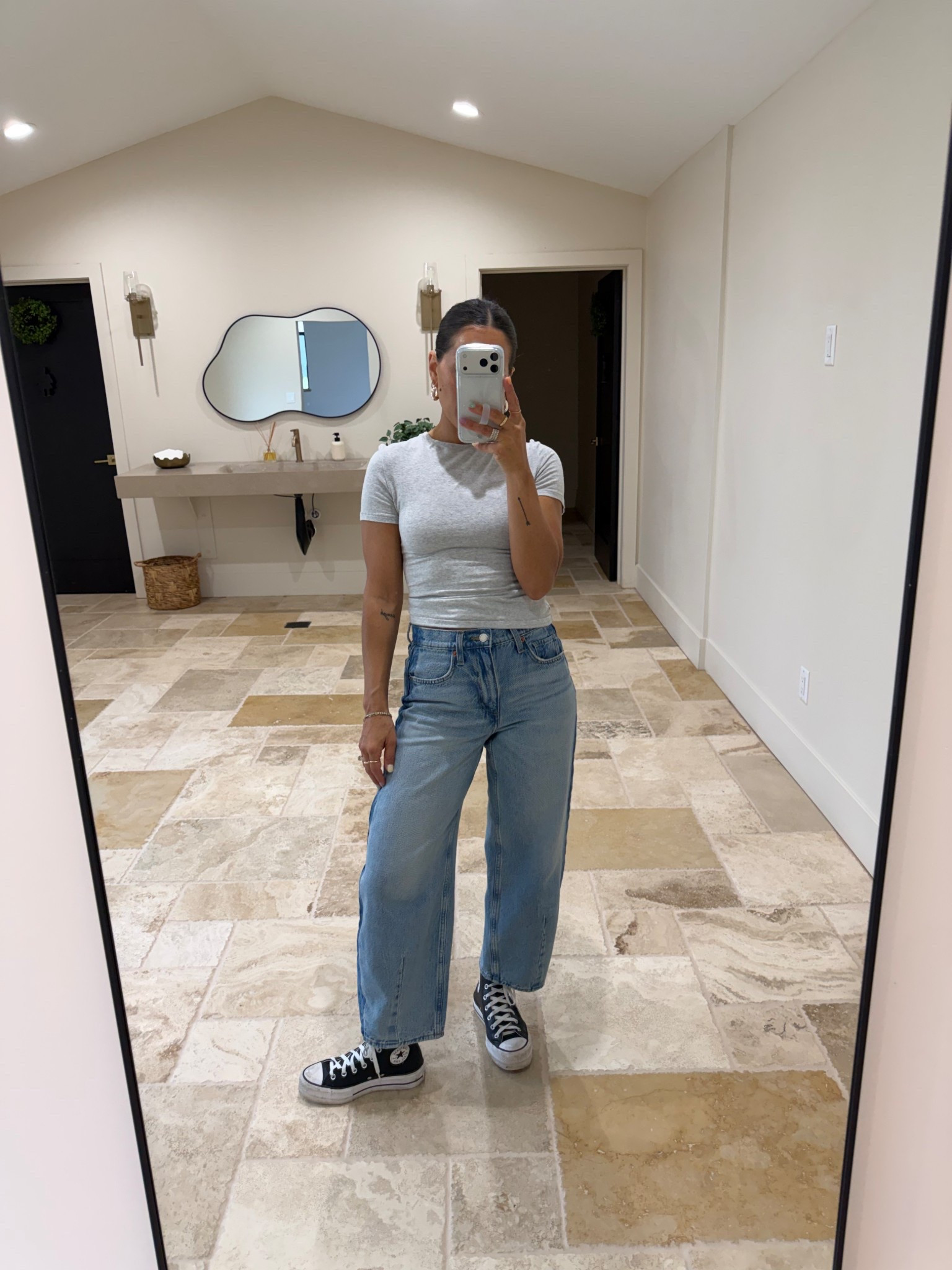 Obsessed with these jeans! Wearing size 2.  

#LTKOver40