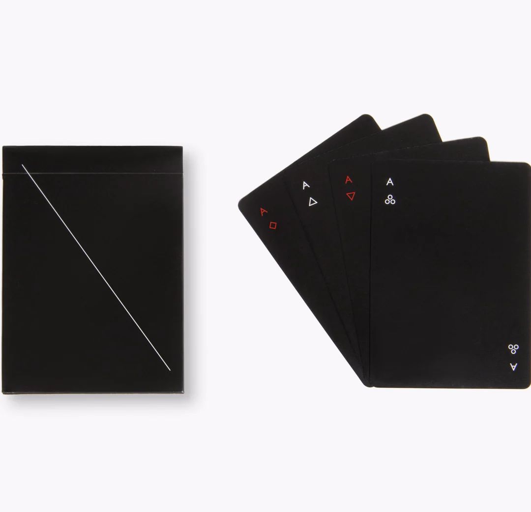 Minim Cards in Black | Burke Decor