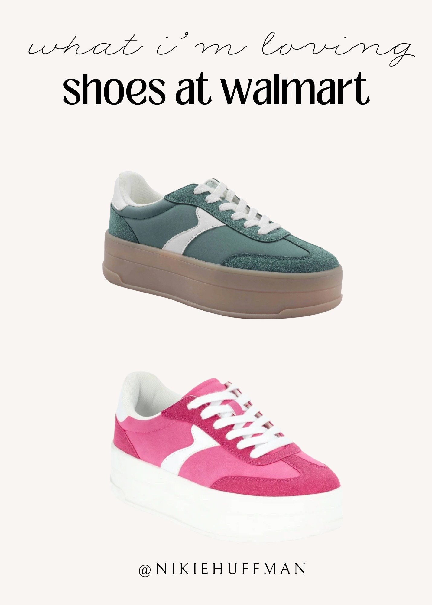 Loving these spring colored platform tennis! 

#LTKShoeCrush #LTKFindsUnder50 #LTKSeasonal