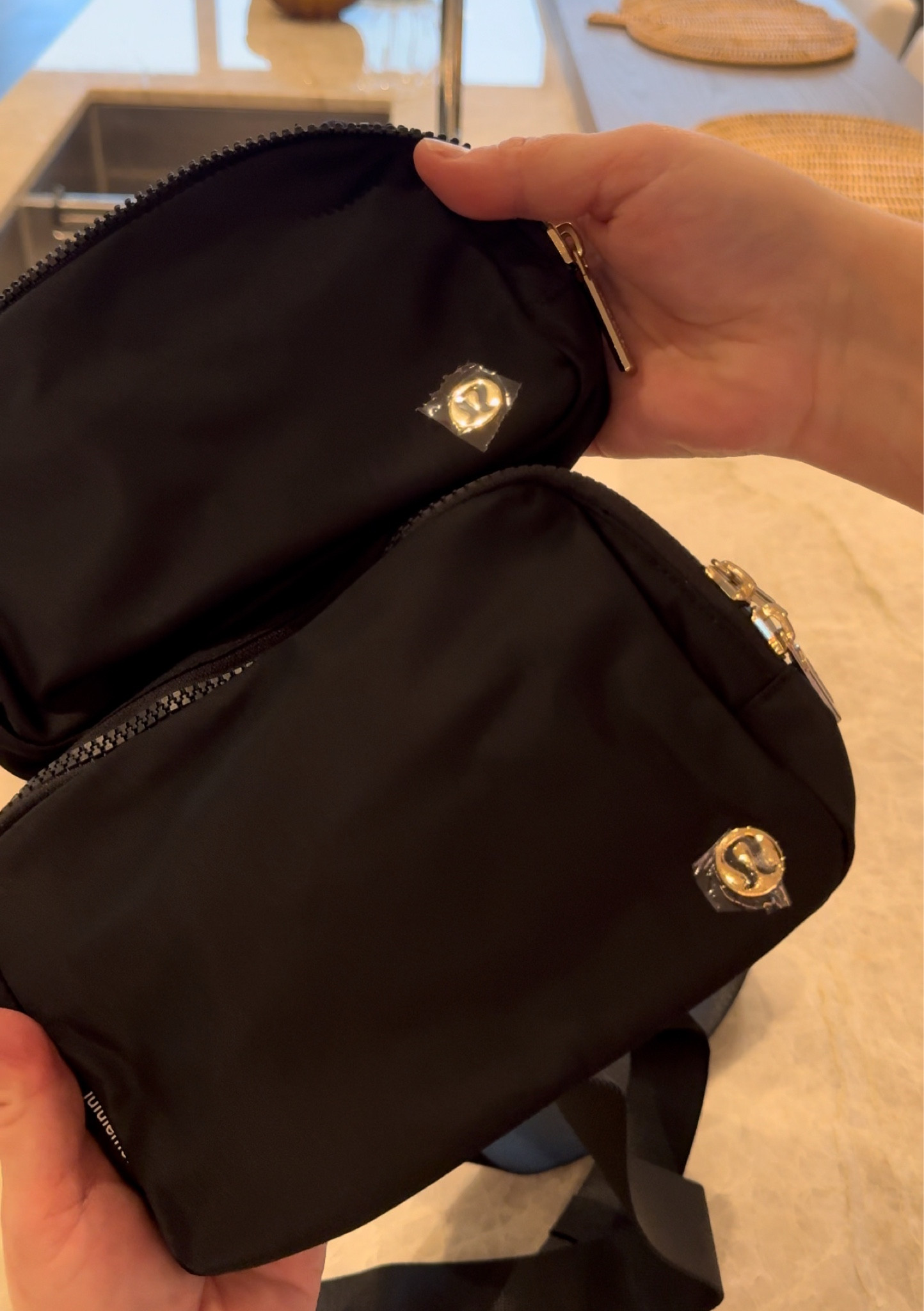 Lululemon belt bags with the new LONG strap