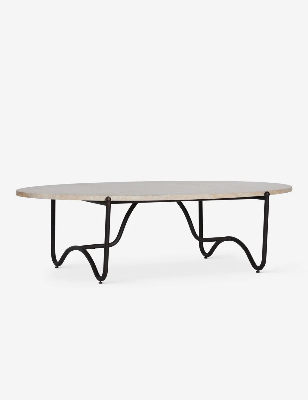 Peggy Indoor / Outdoor Oval Coffee Table | Lulu and Georgia 