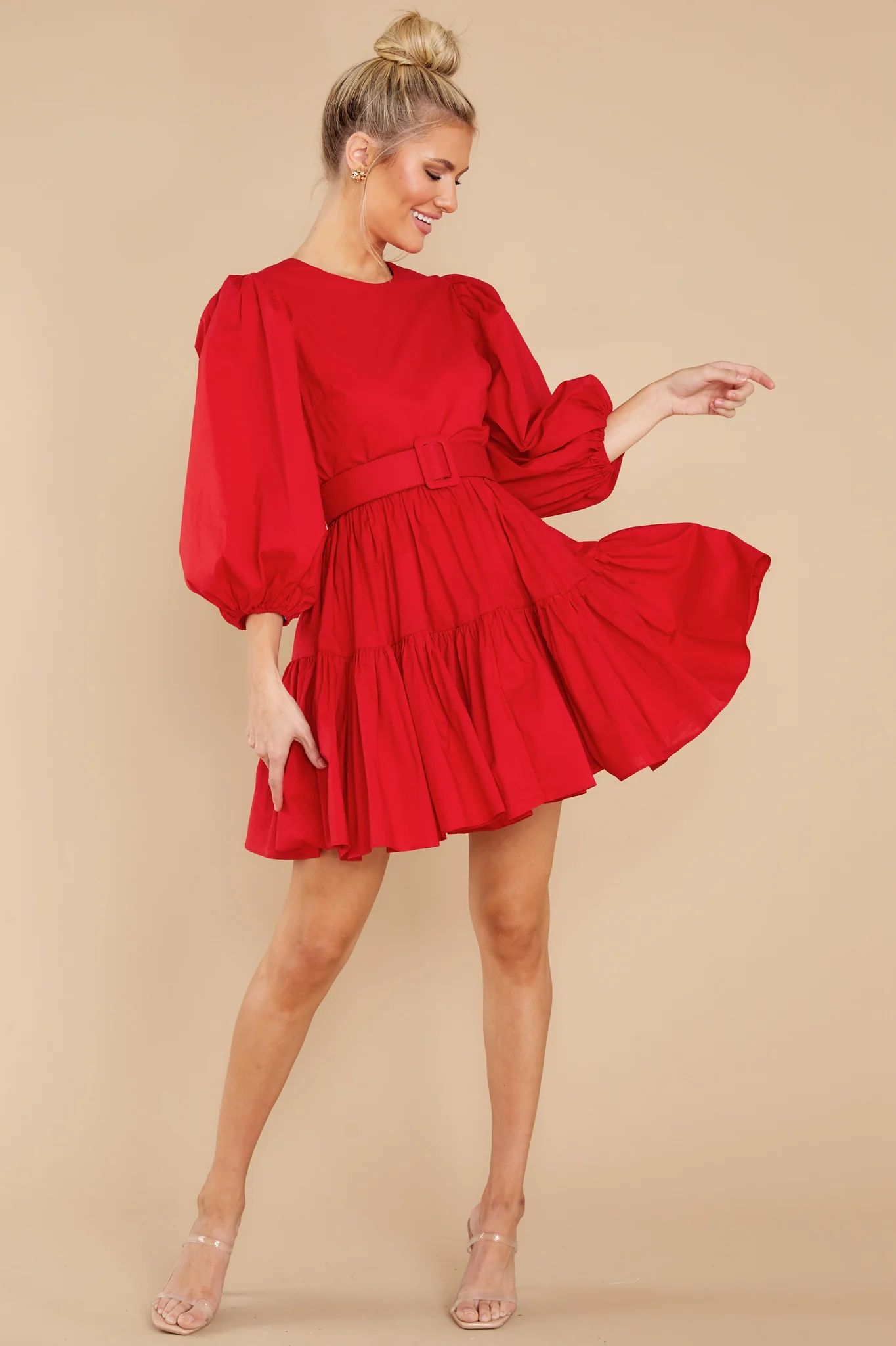 Desirable Outcome Red Dress | Red Dress 
