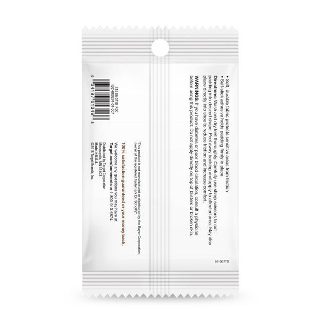 Super Moleskin Padding Sheets 3ct - up &#38; up&#8482; | Target