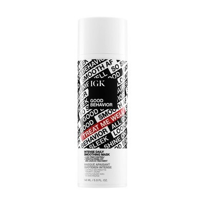 IGK Good Behavior Intense Daily Smoothing Mask - 5.0 fl oz - Ulta Beauty: Frizzy Hair Treatment, Liquid Form, Hair Mask | Target