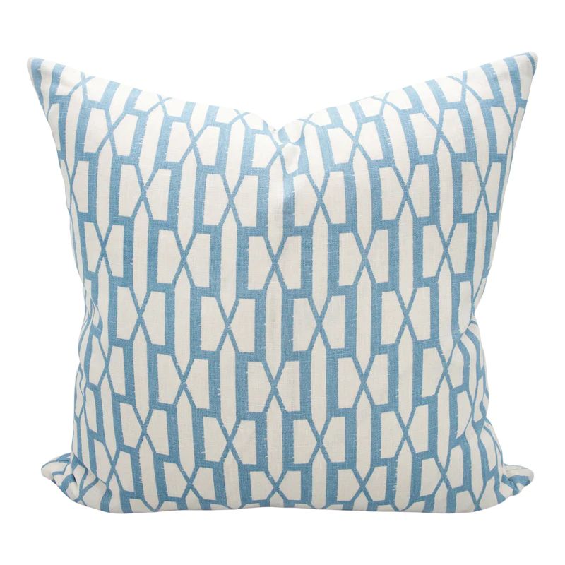 Belvedere Sky Blue Designer Pillow | Arianna Belle