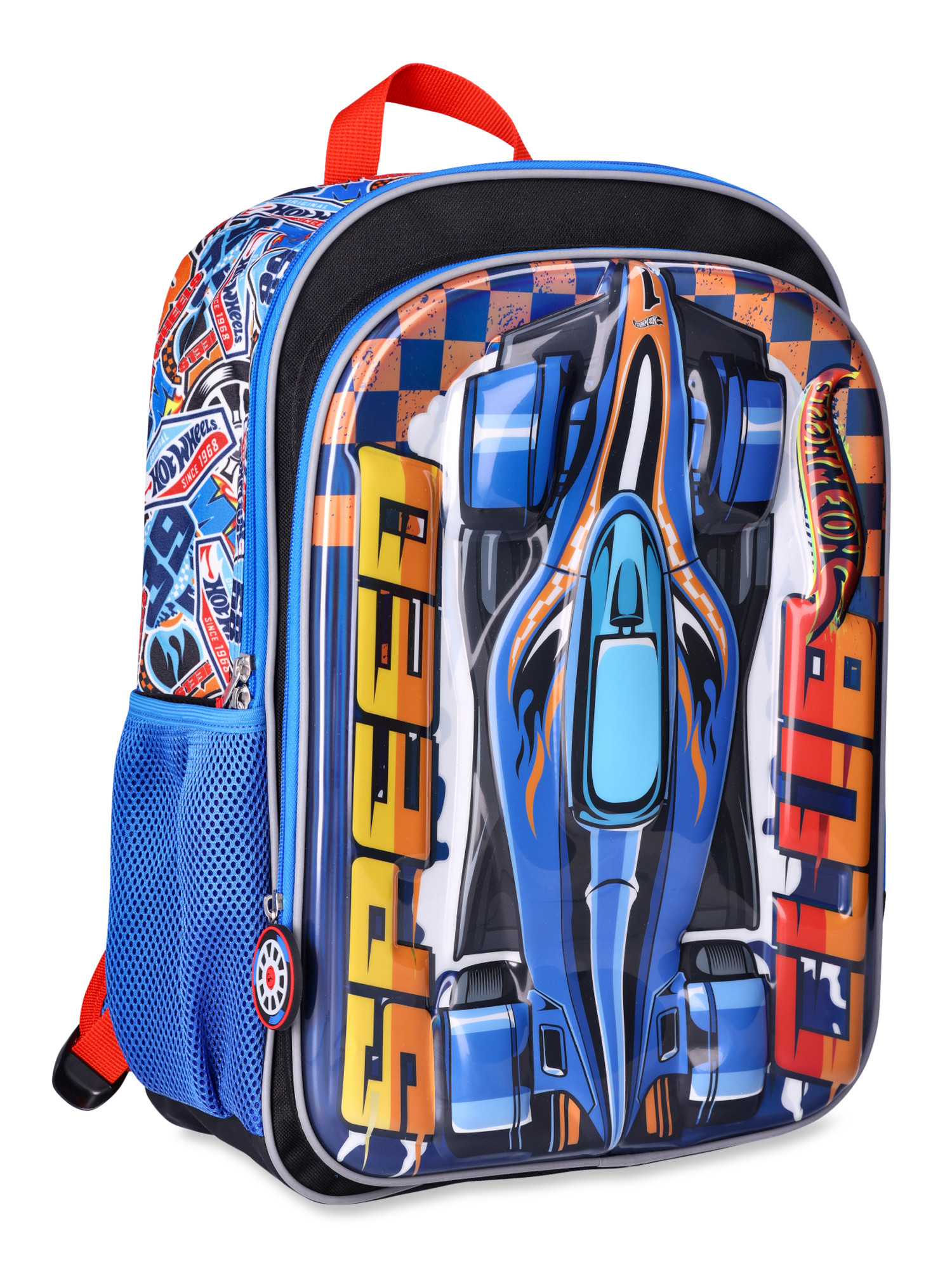 Hot Wheels Speed Club 17" Backpack, Blue | Walmart (US)
