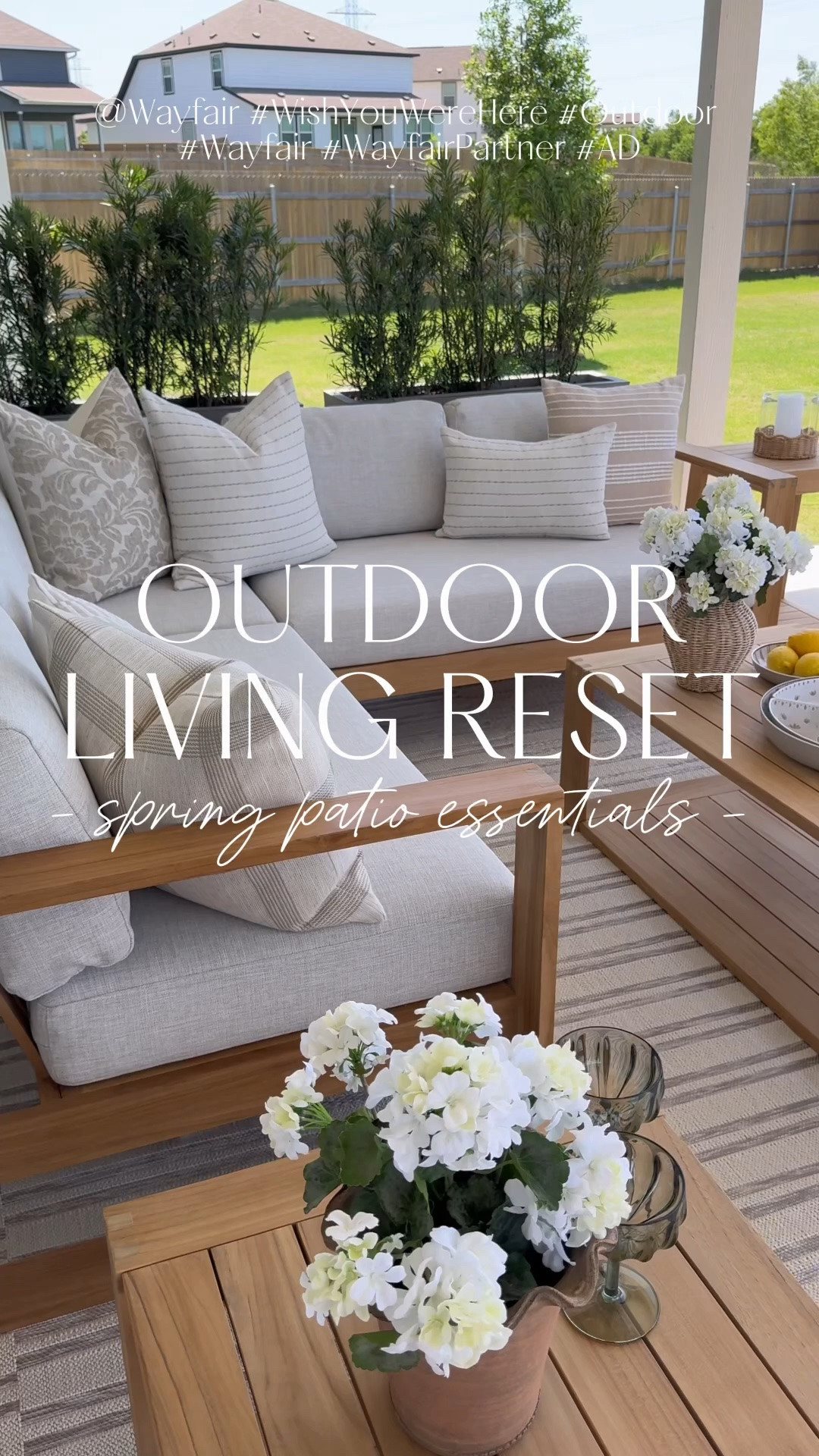 Spring Patio Refresh ☀️🌴🏠

From patio sets to my favorite outdoor rugs, Wayfair is my top destination for shopping all things outdoors!

#Wayfair #AD

#wayfairfinds #patioseason #patioset
#outdoorrug #outdoordecor #springdecor #outdoordining #planterpots #garden #frontporch #patiorefresh

#LTKHome #LTKSaleAlert #LTKSeasonal