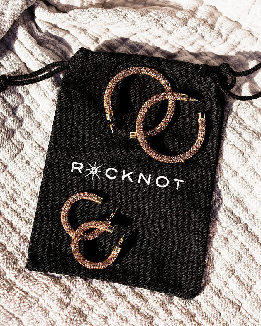Petite Hoops - Rose | ROCKNOT