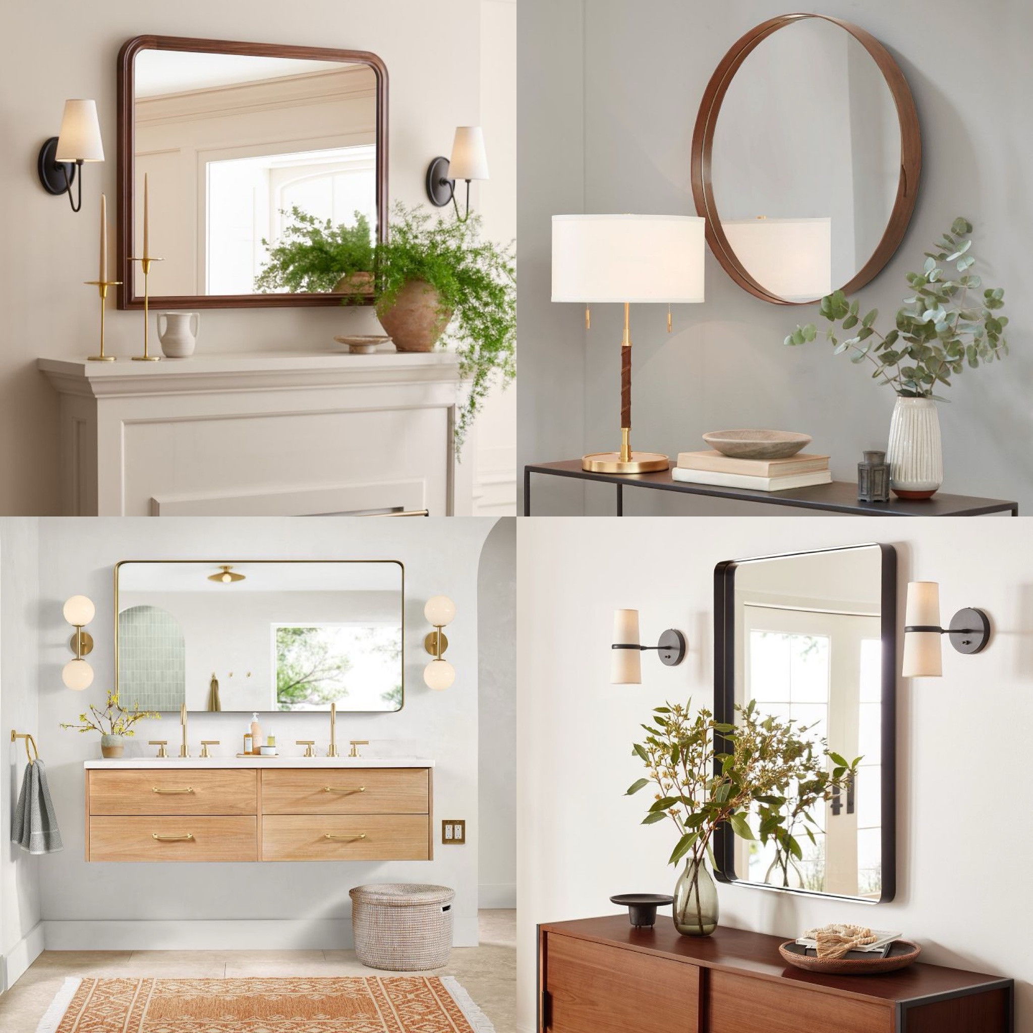 Plan your spring refresh? A mirror plays such a magical role to make any space light and airy. Check out these minimalist mirror with rounded edges. They are perfect to elevate the fireplace, bathroom and entry. Now they are sale, up to 40% off this weekend. #mirror

#LTKhome #LTKsalealert #LTKSeasonal