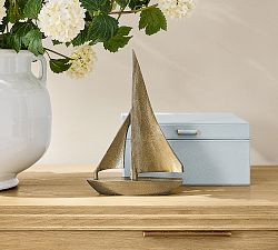 Brass Sailboat Object | Pottery Barn (US)