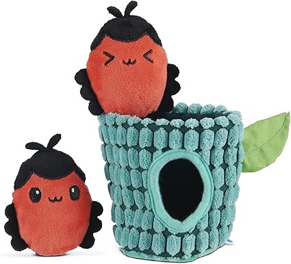 Barkbox Bao & BAB Plush Toy, Multi-Part Fun for and Perfect for Interactive Playtime, X-Small Bre... | Amazon (US)