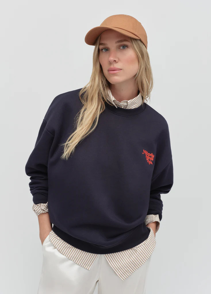 THE NWT EMBROIDERY SWEATSHIRT | Favorite Daughter
