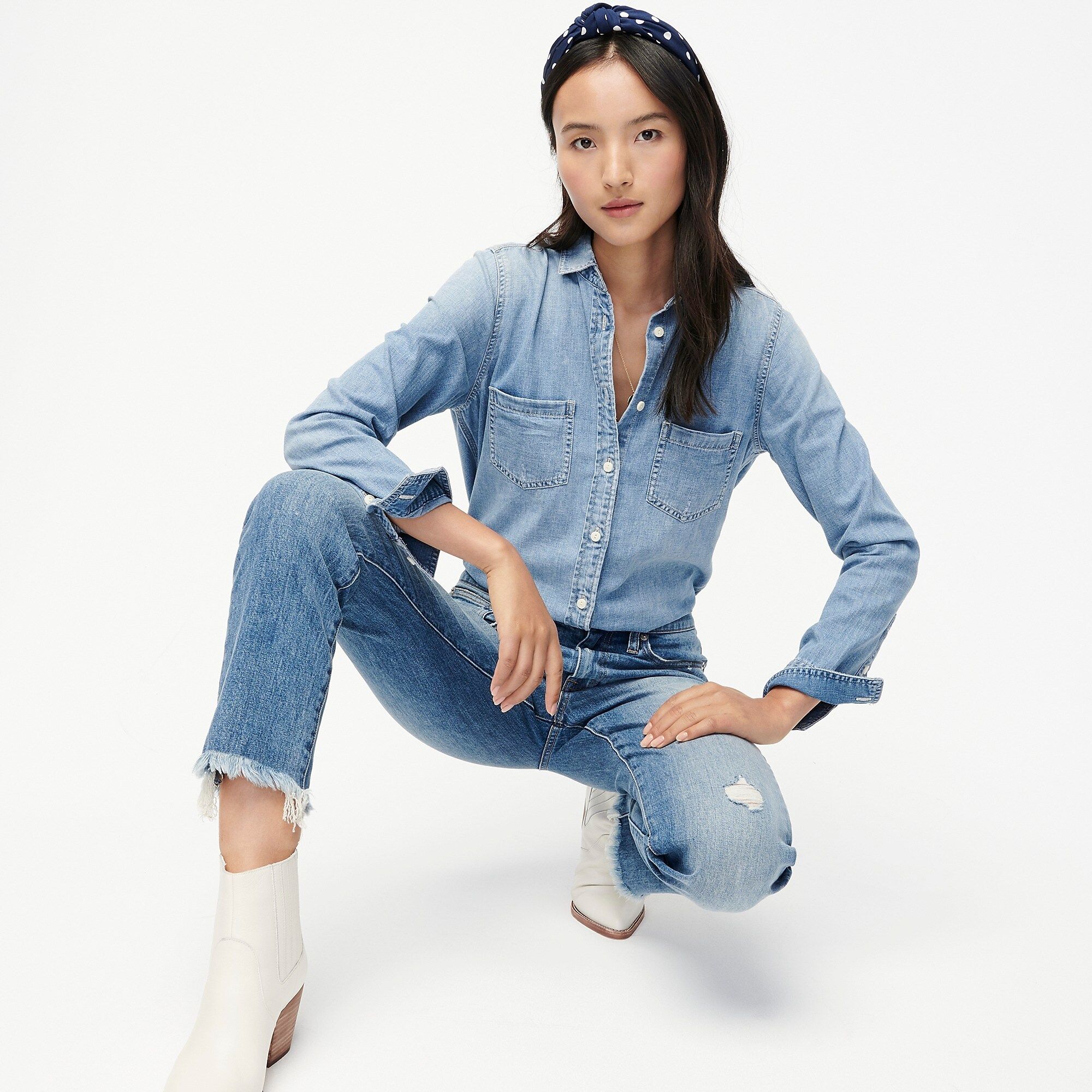 Everyday chambray shirt | J.Crew US