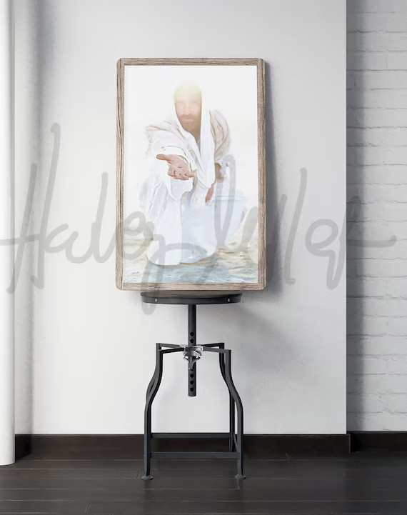 Jesus Christ Art  Instant Download  LDS Art  Rescuer | Etsy | Etsy (US)