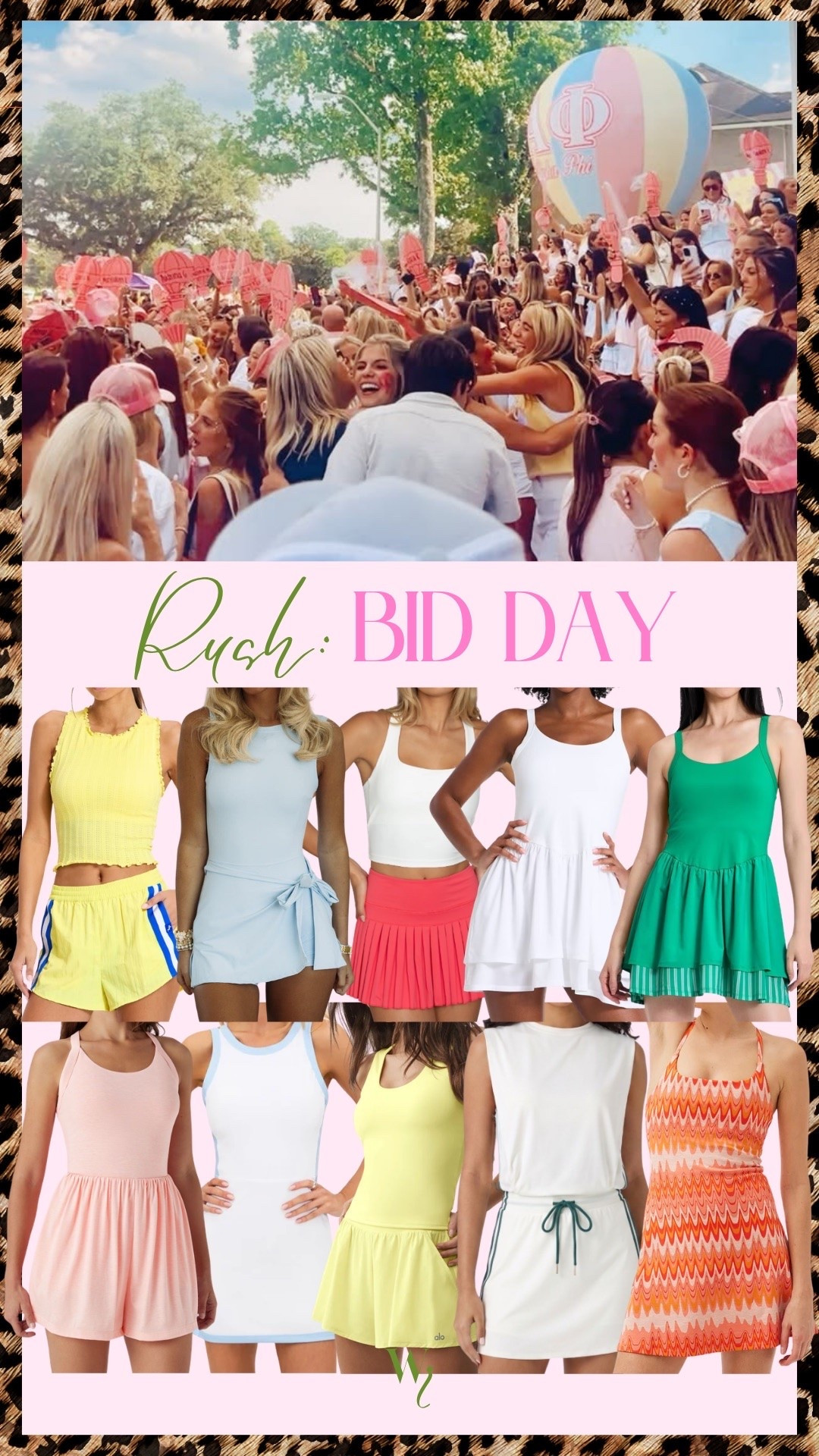 RUSH LOOKS: Bid Day!

#LTKgrwm #LTKootd #LTKdayinmylife