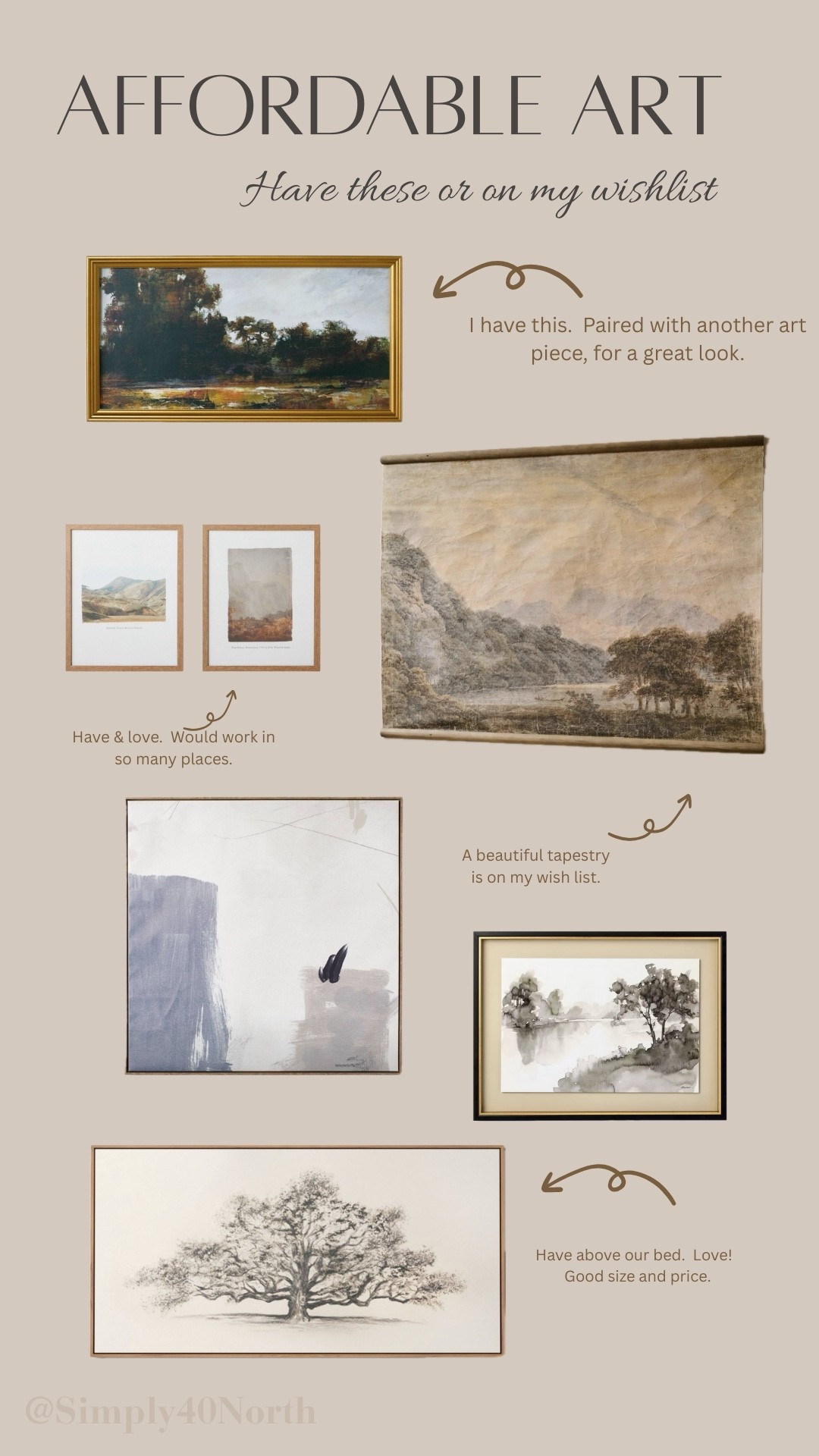 I love affordable art.  Here are some of my favorites.  Tapestries are my new love.

#LTKHome