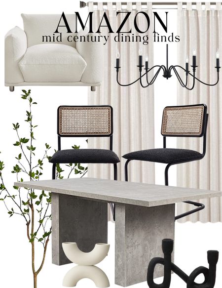 Amazon mid century dining finds. Budget friendly. For any and all budgets. mid century, organic modern, traditional home decor, accessories and furniture. Natural and neutral wood nature inspired. Coastal home. California Casual home. Amazon Farmhouse style budget decor

#LTKFind #LTKstyletip #LTKhome