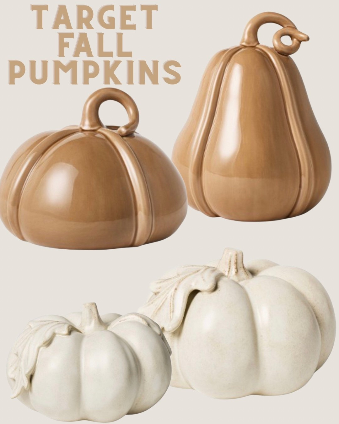 Target pumpkins

#LTKSeasonal #LTKHome