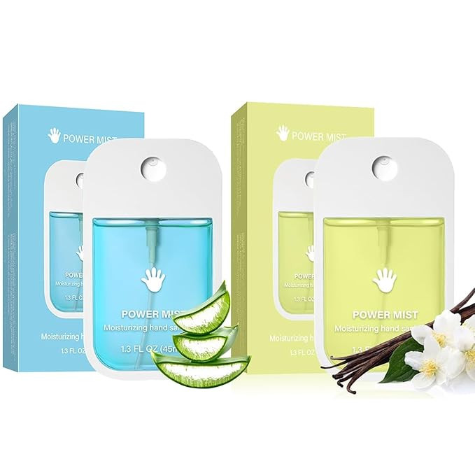 Power Mist Hydrating Hand Sanitizer, Power Mist Hydrating Spray for Hand, Hand Sanitizer Spray, T... | Amazon (US)