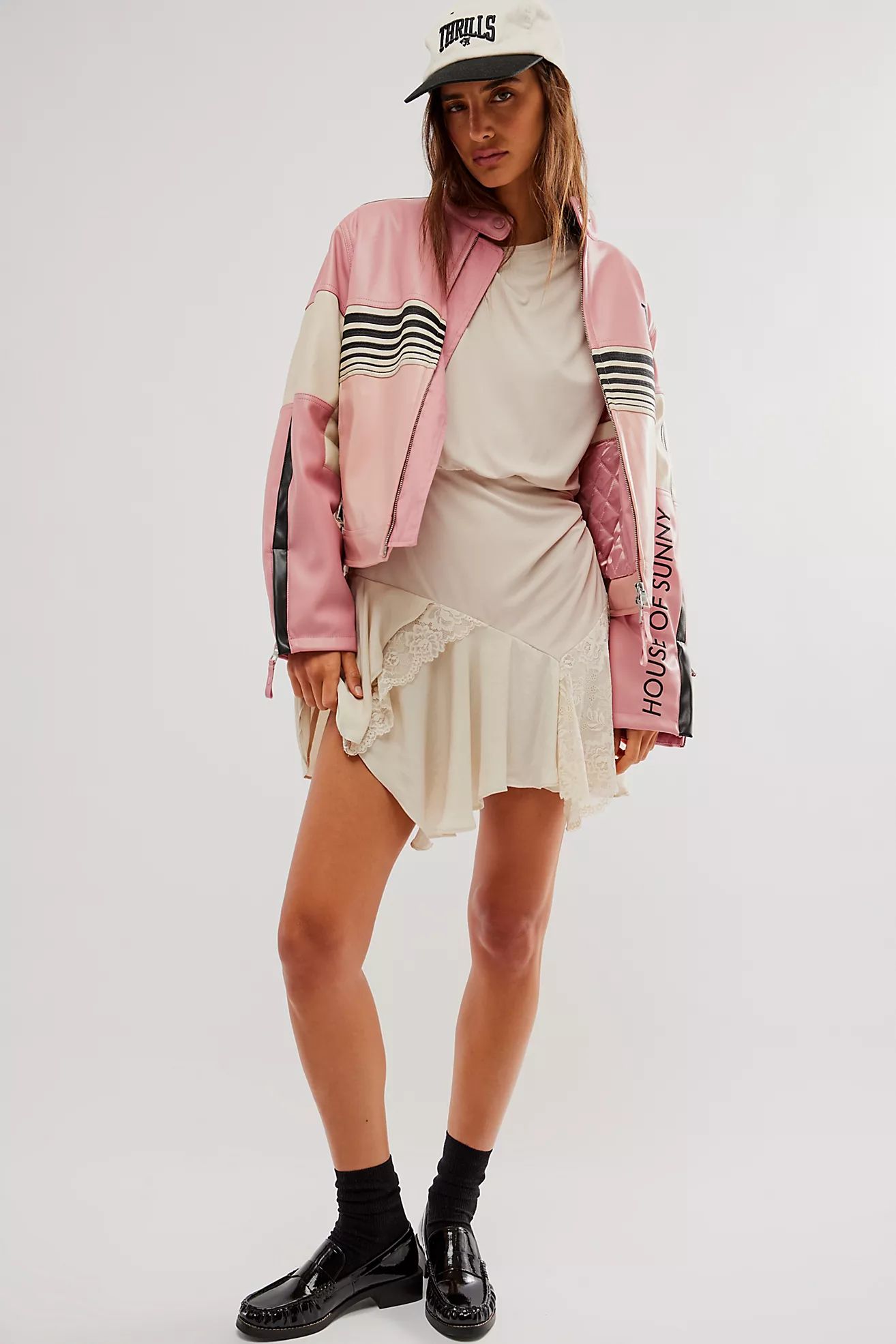 House of Sunny The Racer Bomber Jacket | Free People (Global - UK&FR Excluded)