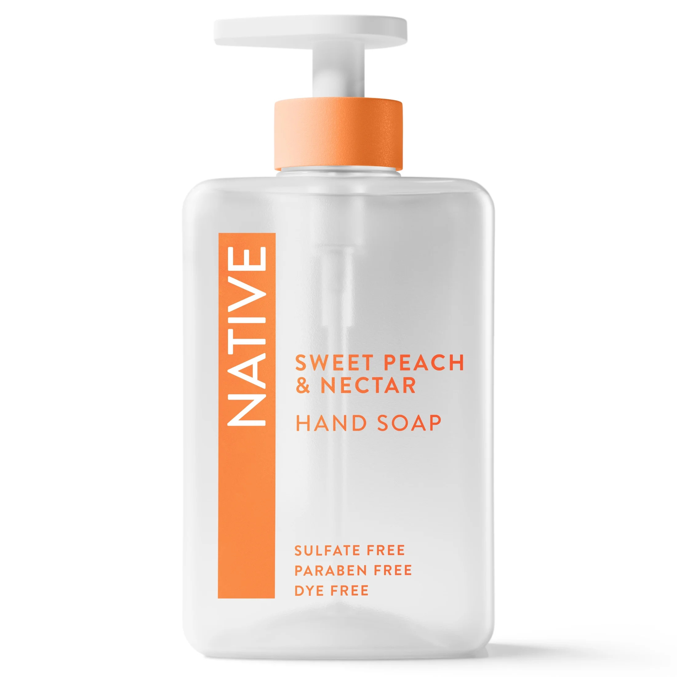 Native Sweet Peach & Nectar Liquid Hand Soap 13 fl oz | Walmart (US)