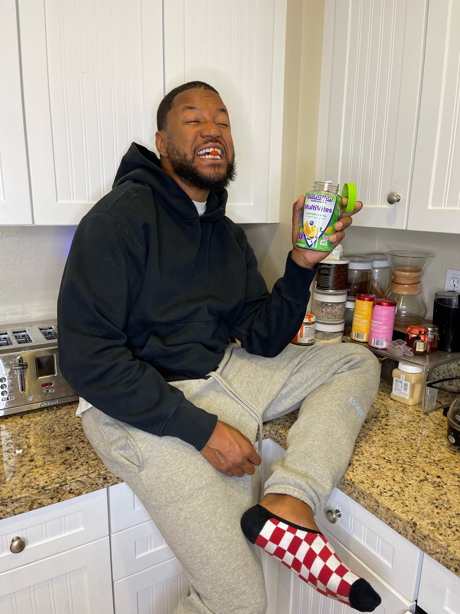 #ad ALWAYS REMEMBER TO TAKE YOUR VITAMINS:
VITAMIN A FOR ACTION, VITAMIN B FOR BELIEF, VITAMIN C FOR CONFIDENCE, VITAMIN D FOR DISCIPLINE, VITAMIN E FOR ENTHUSIASM!

Don’t forget to take the most important vitamins you need. That gives you the nutrients to fuel your body. And best of all the @vitafusion Multivites tastes great without all of that junk and filler. Such as high fructose corn syrup, dyes and all that yucky stuff you don’t need or want. Go into your everyday fueled and ready to take life by storm. Purchase now @Target. #targetpartner #target

#LTKfamily #LTKfit #LTKSeasonal