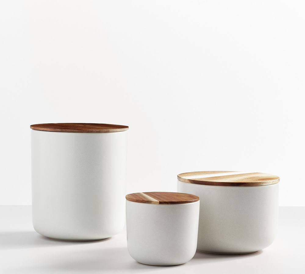 Mason Stoneware Canisters | Pottery Barn (US)