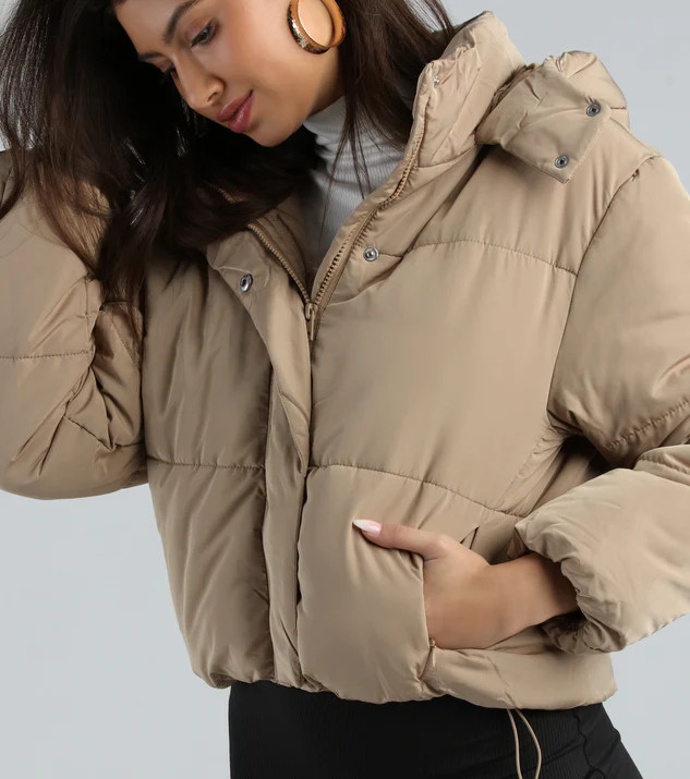 Cold Times Hoodie Puffer Jacket | Windsor Stores